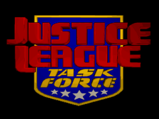 Justice League Task Force title screen for Super Nintendo